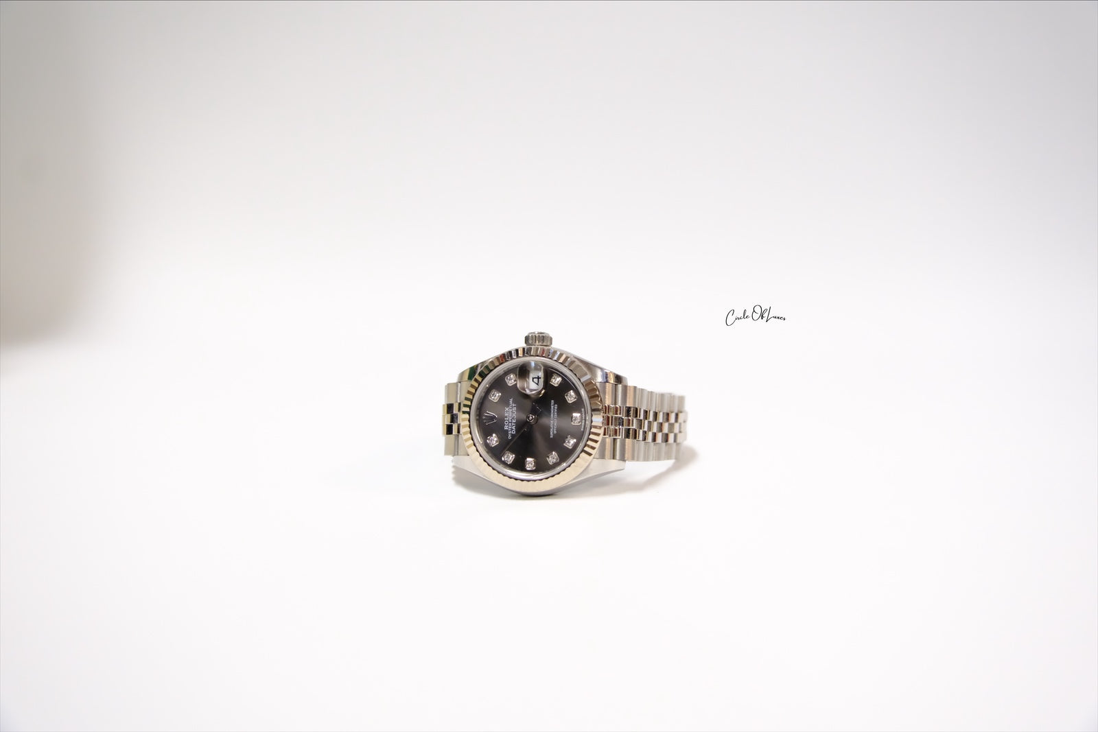 ROLEX 28mm DATE JUST OSYTER STEEL