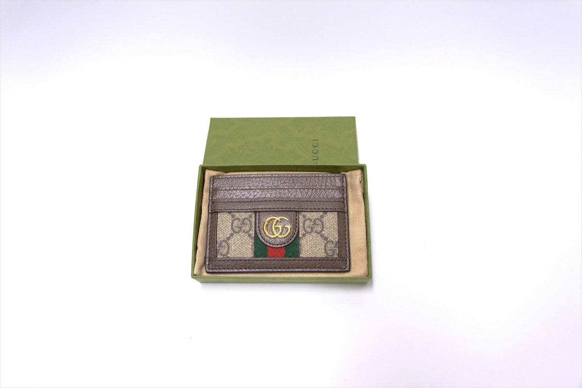 GUCCI OPHIDIA CARD HOLDER