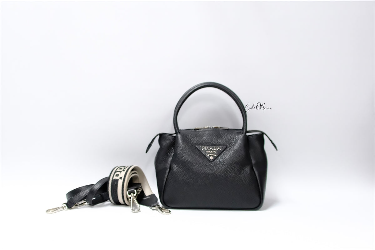 PRADA SMALL LEATHER BAG SHW