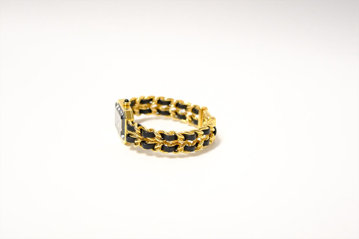 CHANEL VINTAGE WATCH 24K PLATE SIZE M