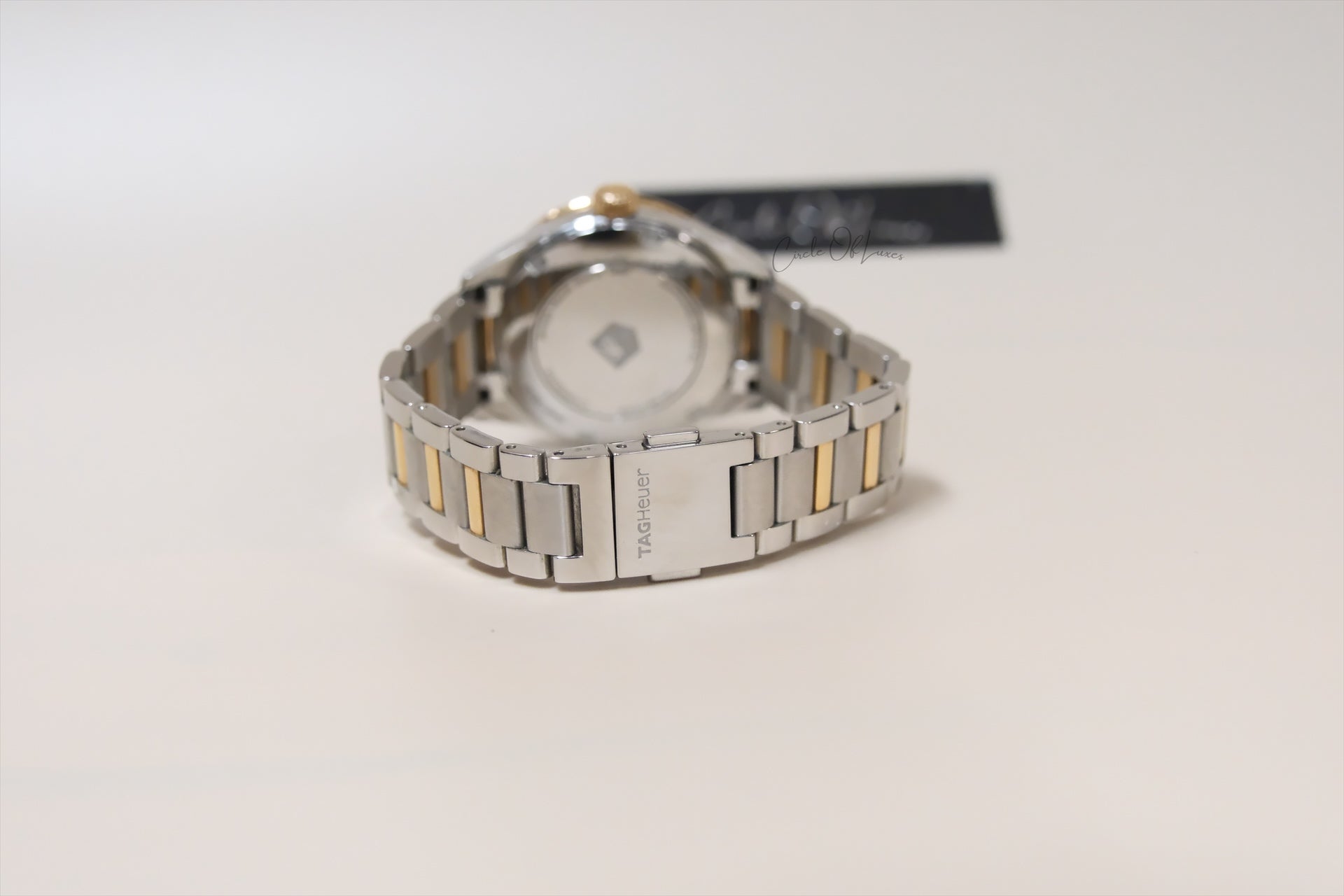 TAGHEUER 32mm CARRERA TWO TONE DIAMONDS BEZELS MOP