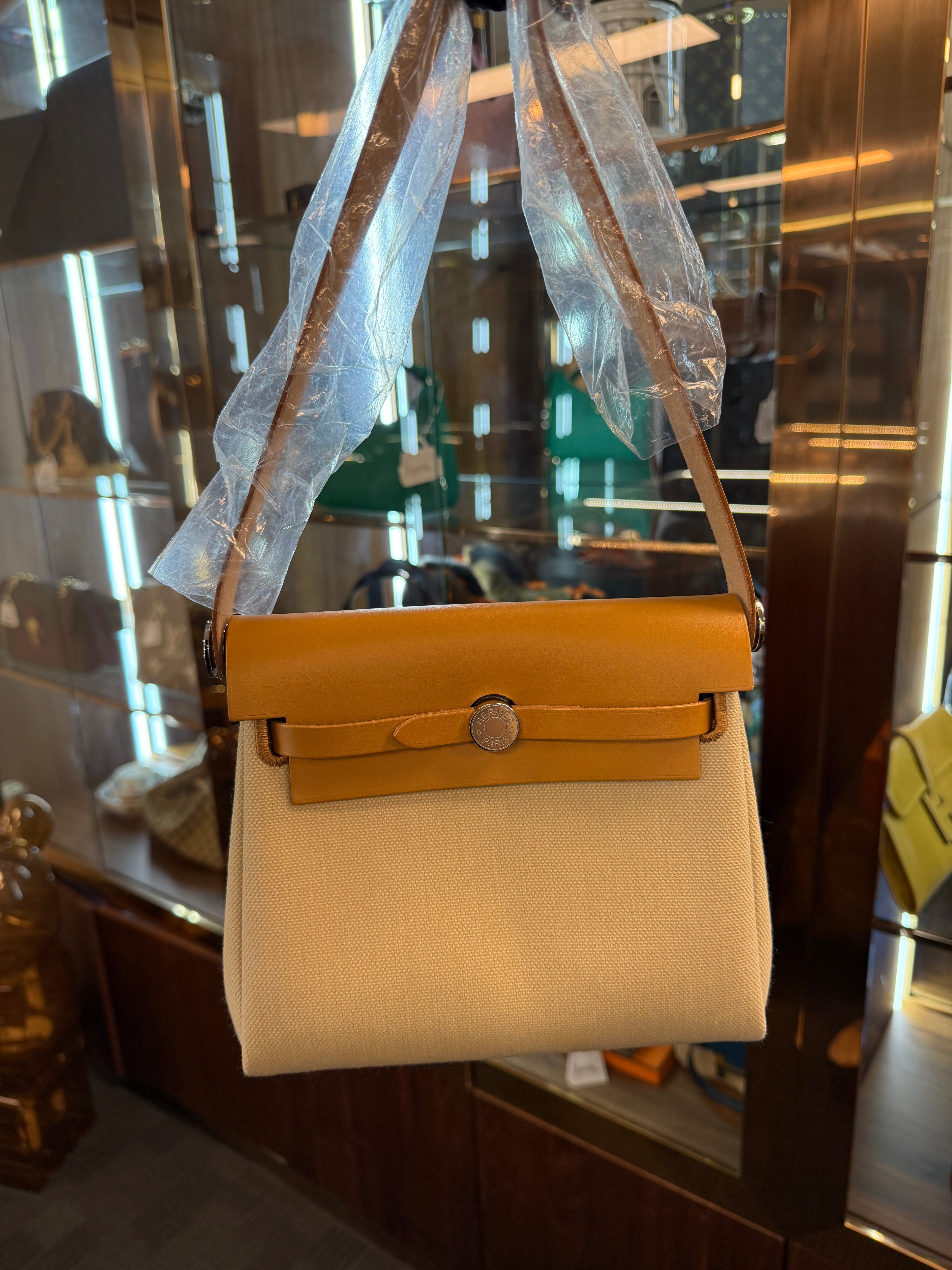 HERMES HERBAG MINI STAMP W