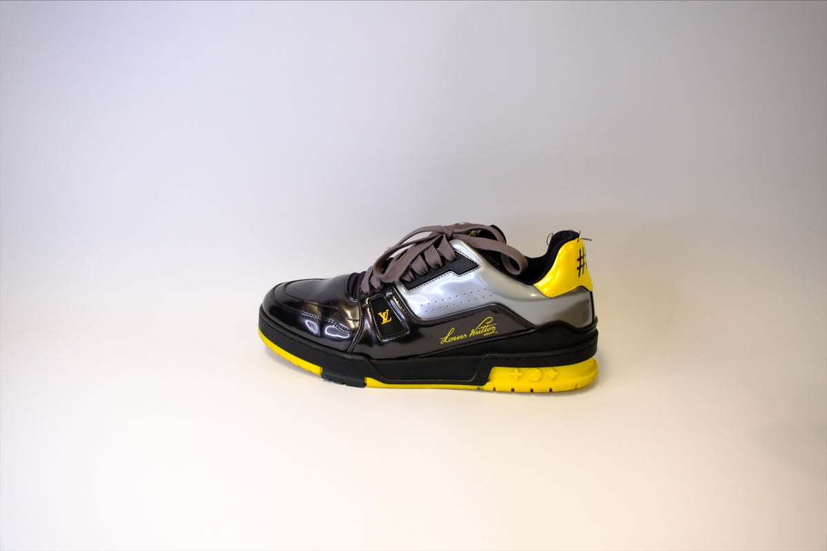 LOUIS VUITTON PATENT TRAINER SNEAKER SIZE