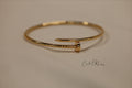 CARTIER JUSTE UNCLOU BRACELET SIZE 15 SMALL MODEL ROSE GOLD