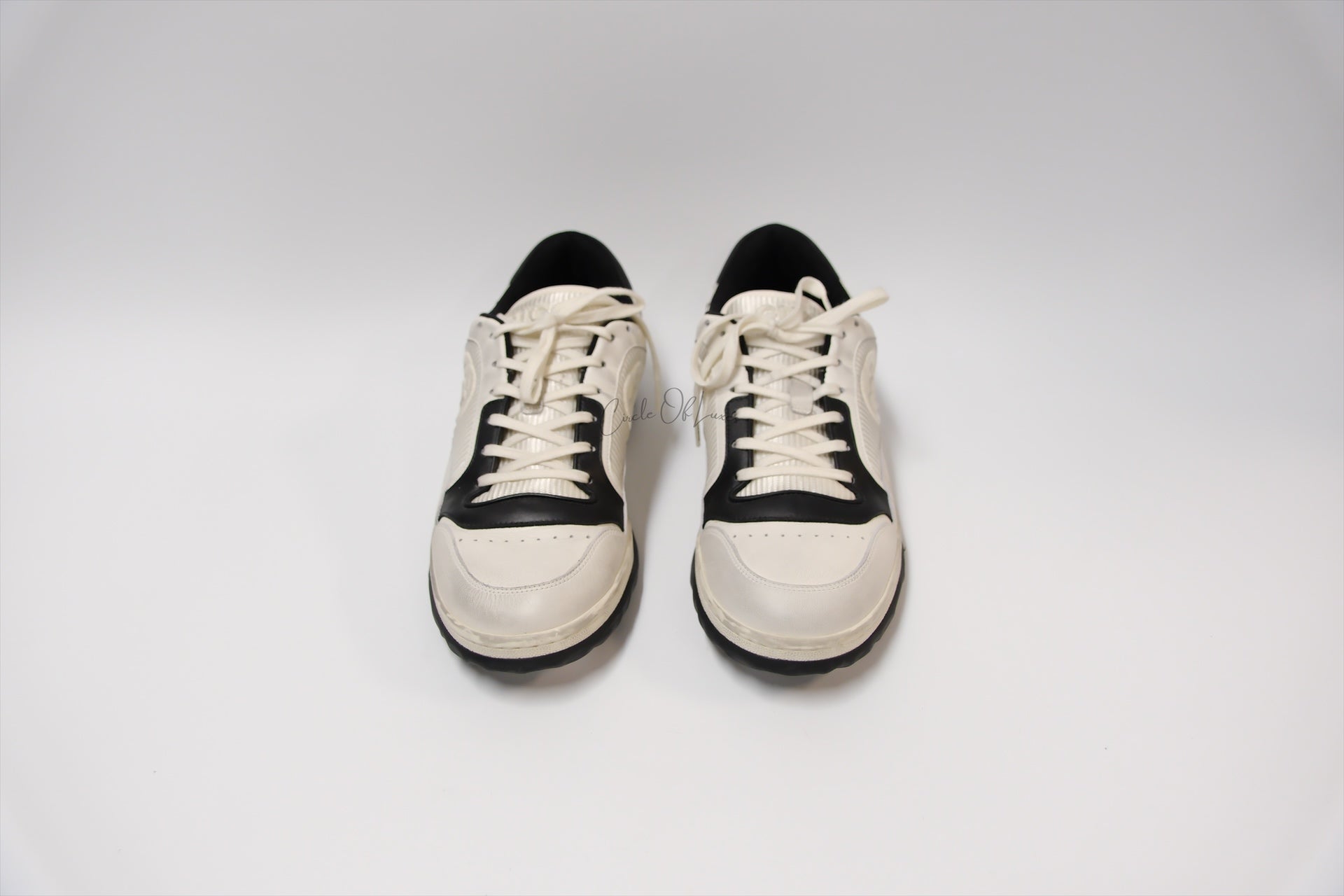 GUCCI MAC80 WHITE/BLACK SIZE 10.5 Men