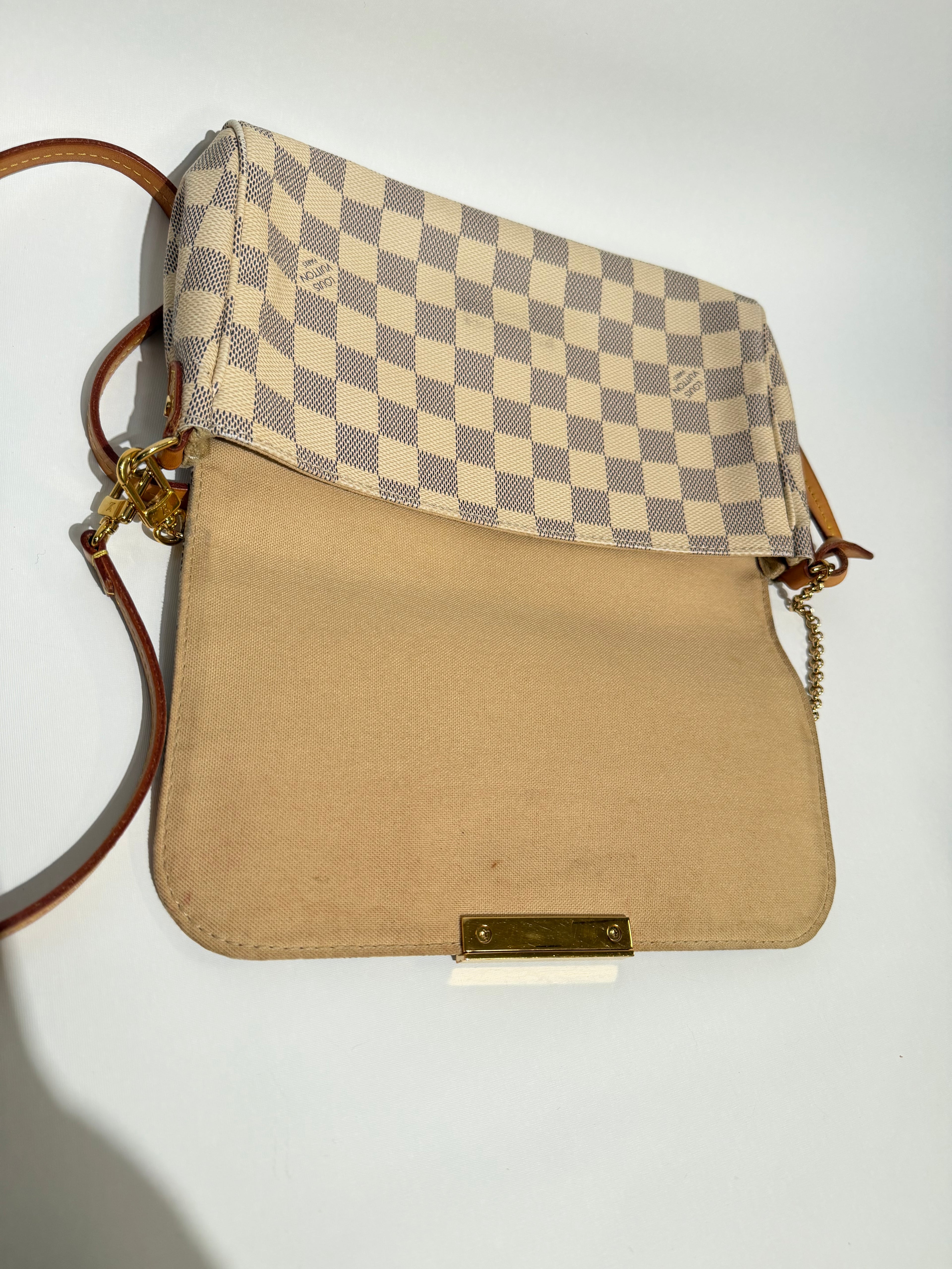 LOUIS VUITTON FAVORITE MM DAMIER AZUR