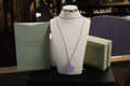VANCLEEF & APRELS ALHAMBRA LONG NECKLACE CHALCEDONY WHITE GOLD