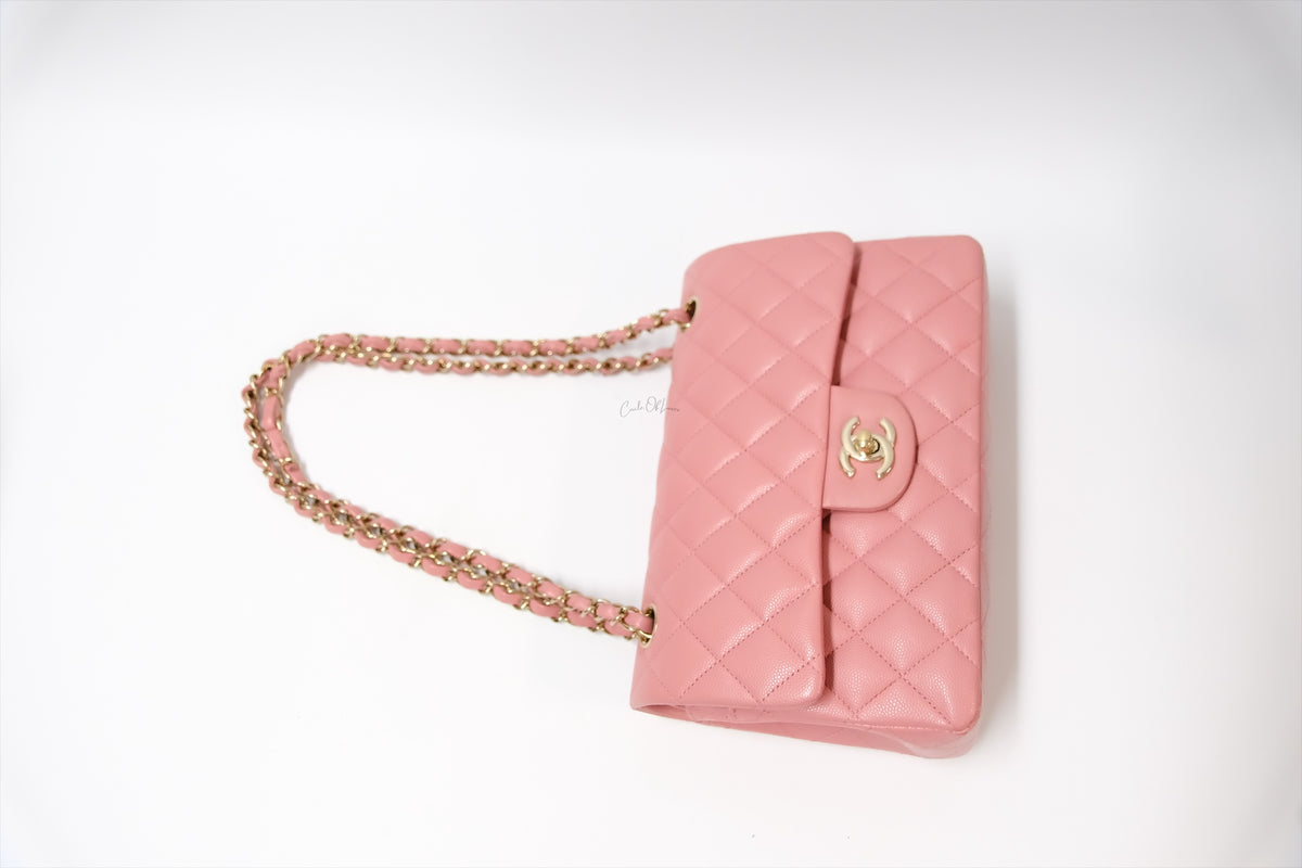 CHANEL CLASSIC SMALL PINK GHW