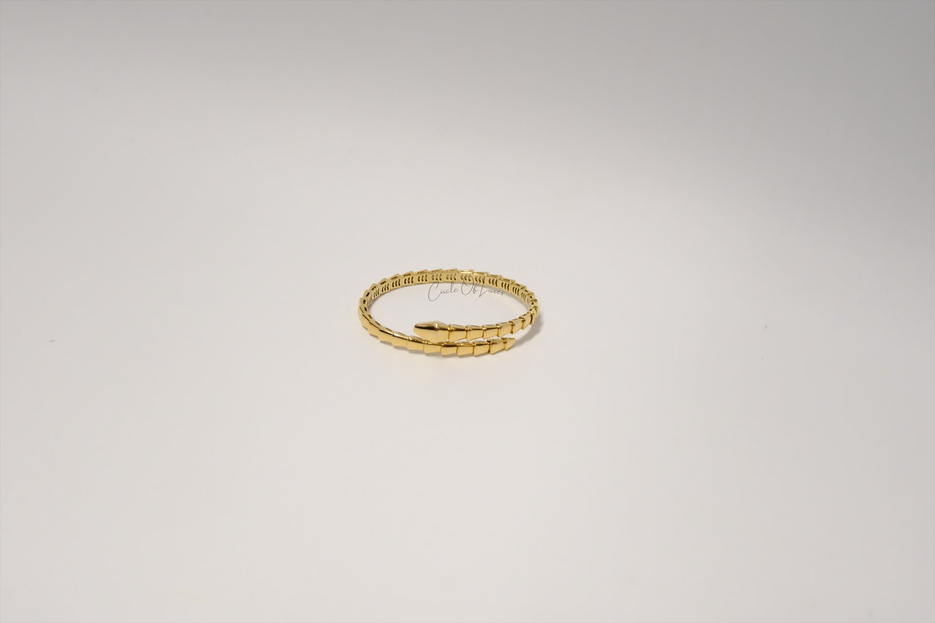 Bvlgari Serpenti Viper Bracelet Yellow Gold size M