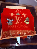 LOUIS VUITTON PRECIOUS BUFFALO 100% CASHMERE