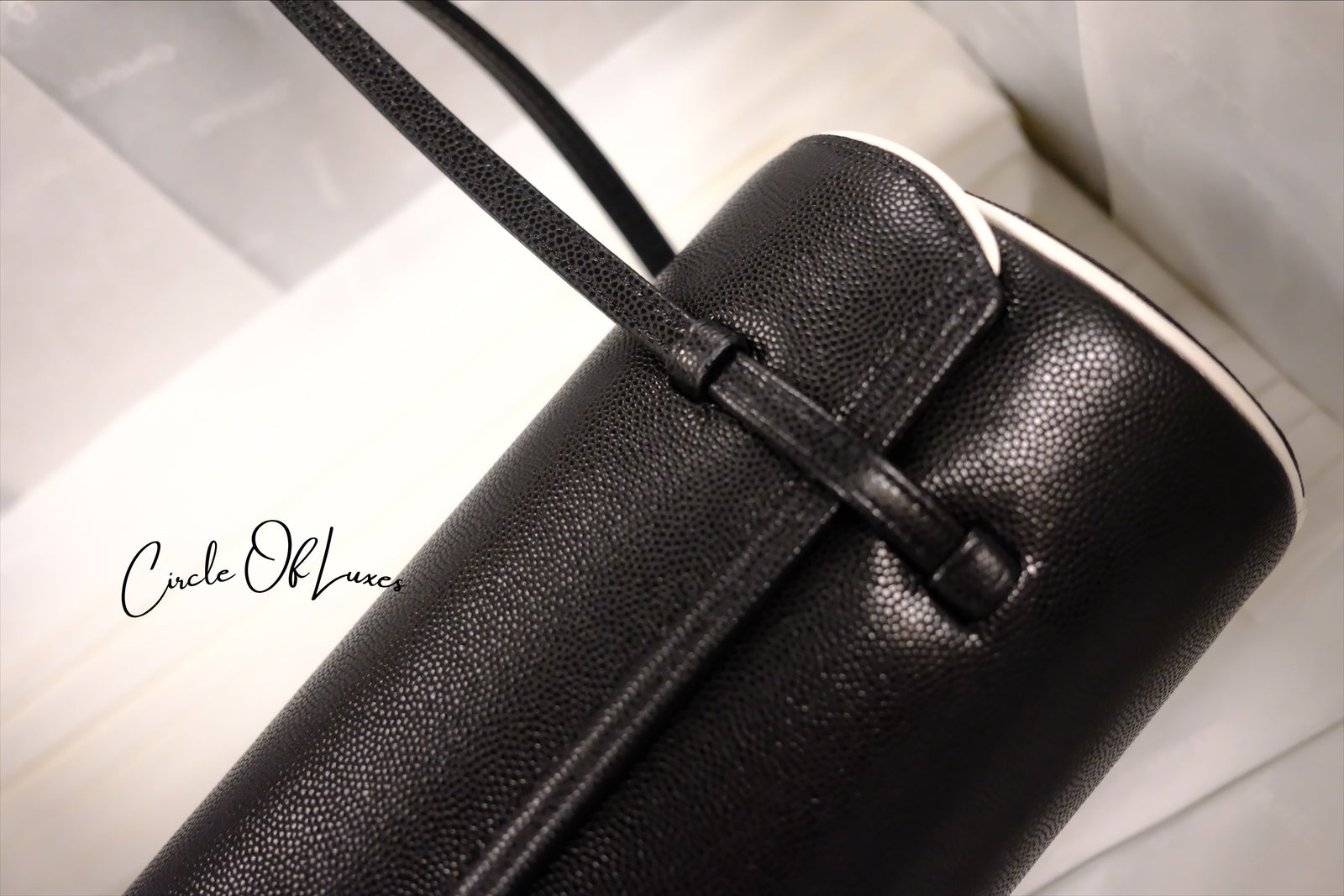 CC BOWLING ROUND CAVIAR  GHW BAG