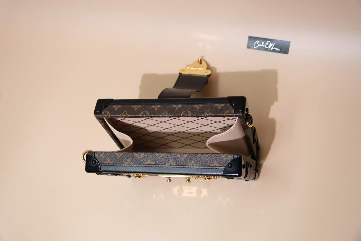 LOUIS VUITTON PETITE MALLE TRUNK MONOGRAM