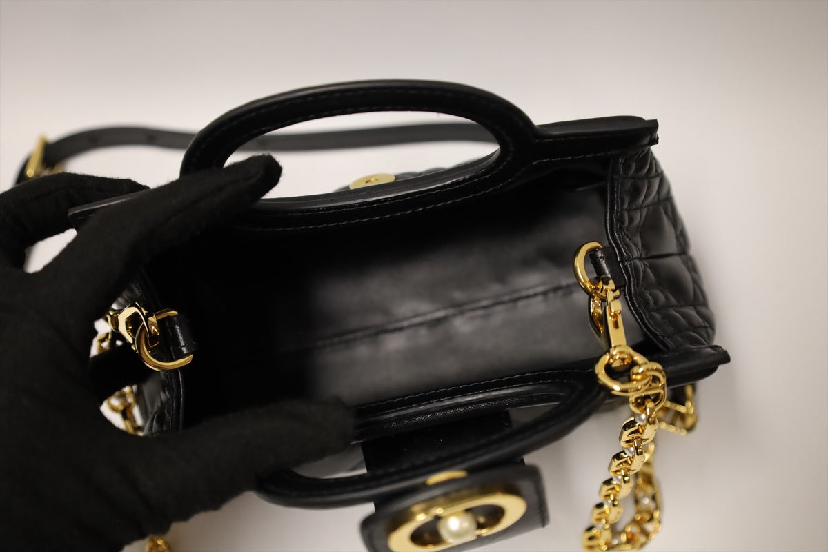 DIOR JOLIE MINI TOP HANDLE GHW