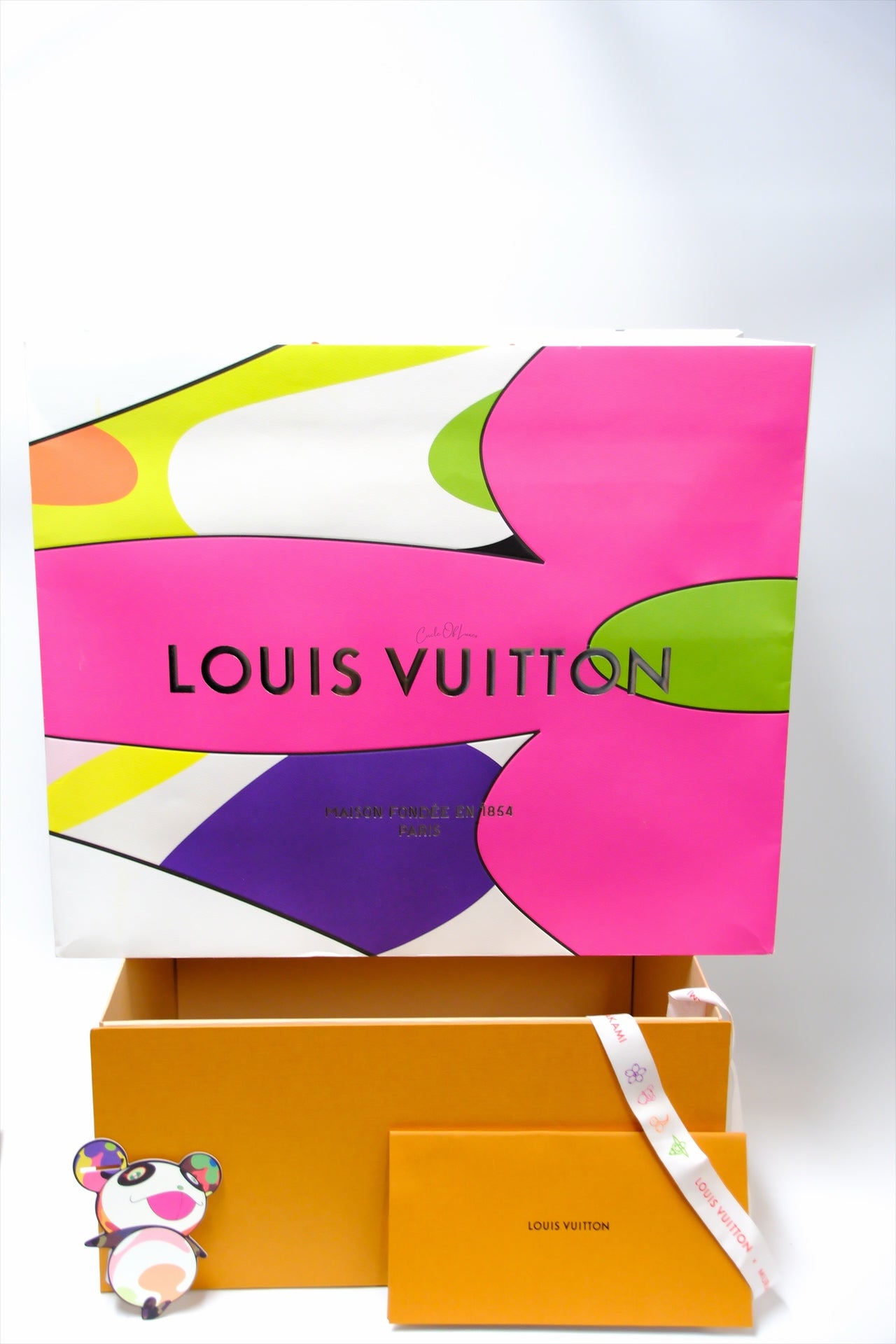 LOUIS VUITTON x TM WHITE MUTIL COLOUR SPEEDY 25
