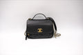 CHANEL SMALL CAVIAR AFFINITY GHW