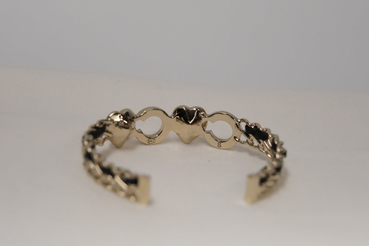 CHANEL COCO CRUSH CUFF GOLD TONE