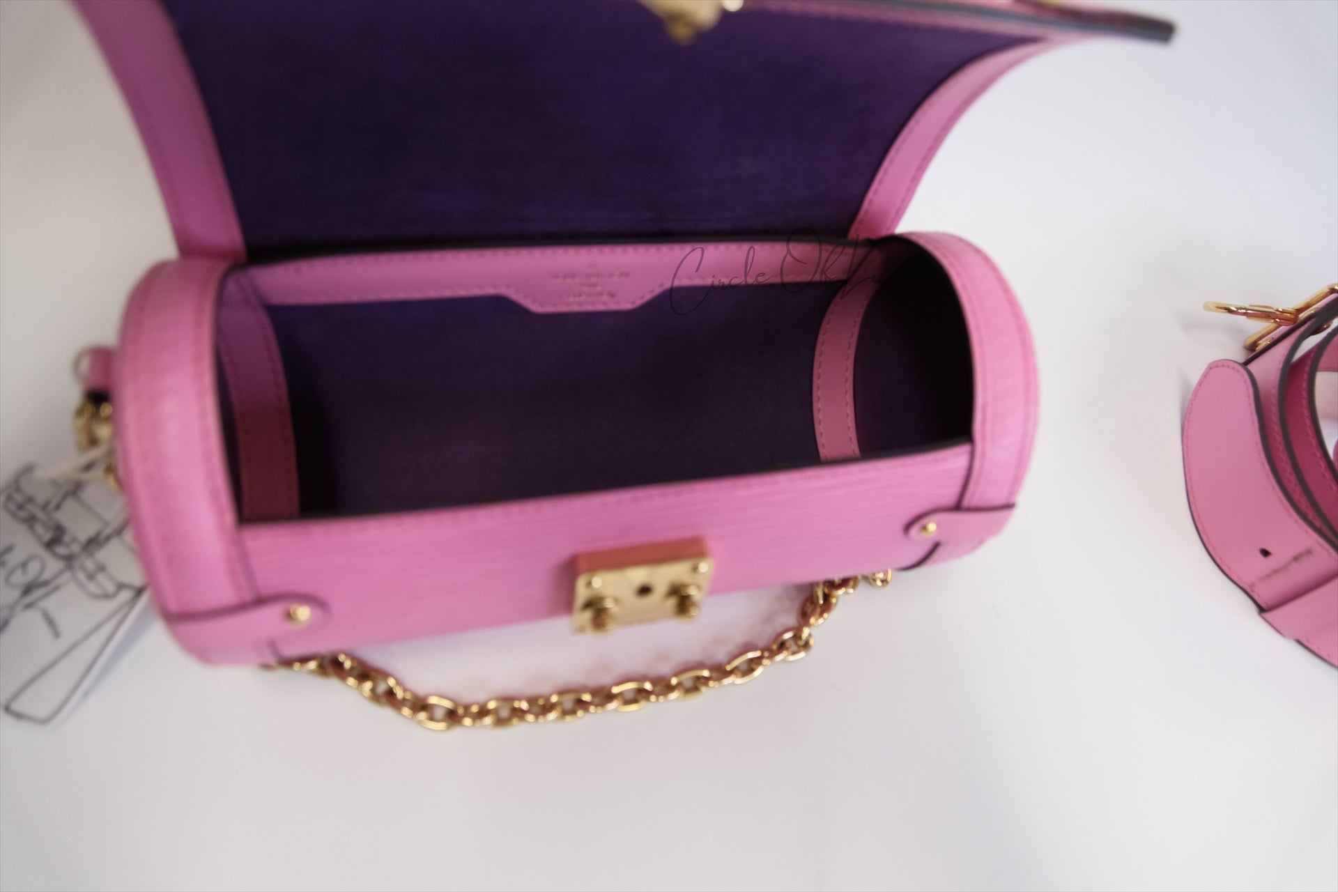 Louis Vuitton Papillon Trunk Bag  Pink Epi Leather