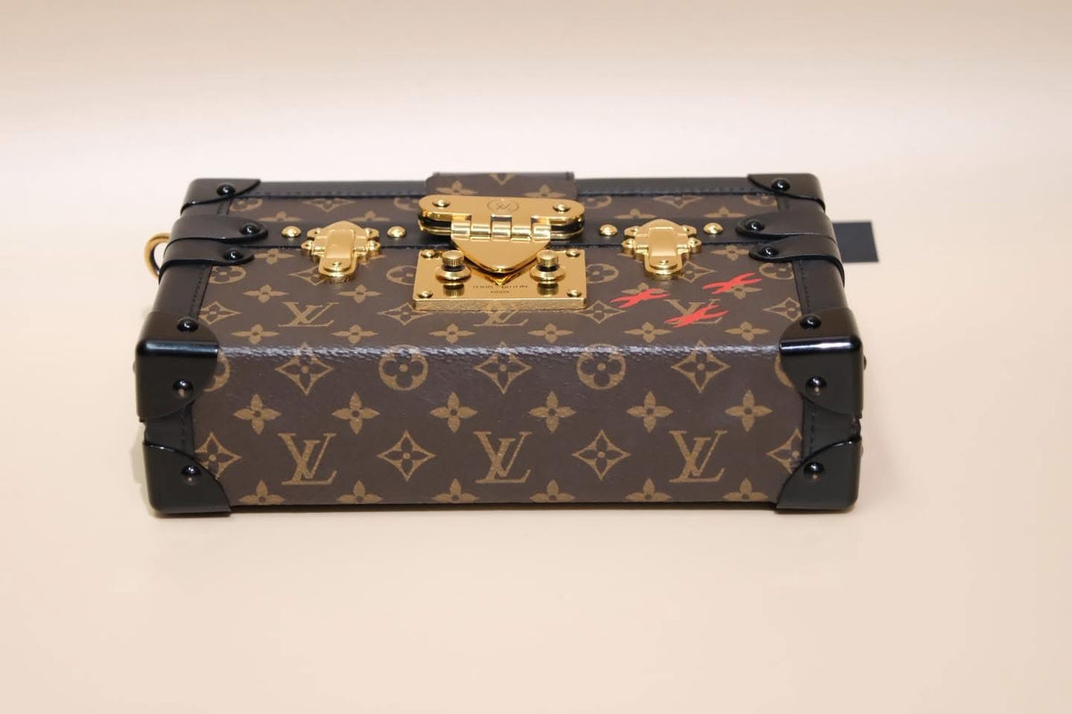 LOUIS VUITTON PETITE MALLE TRUNK MONOGRAM