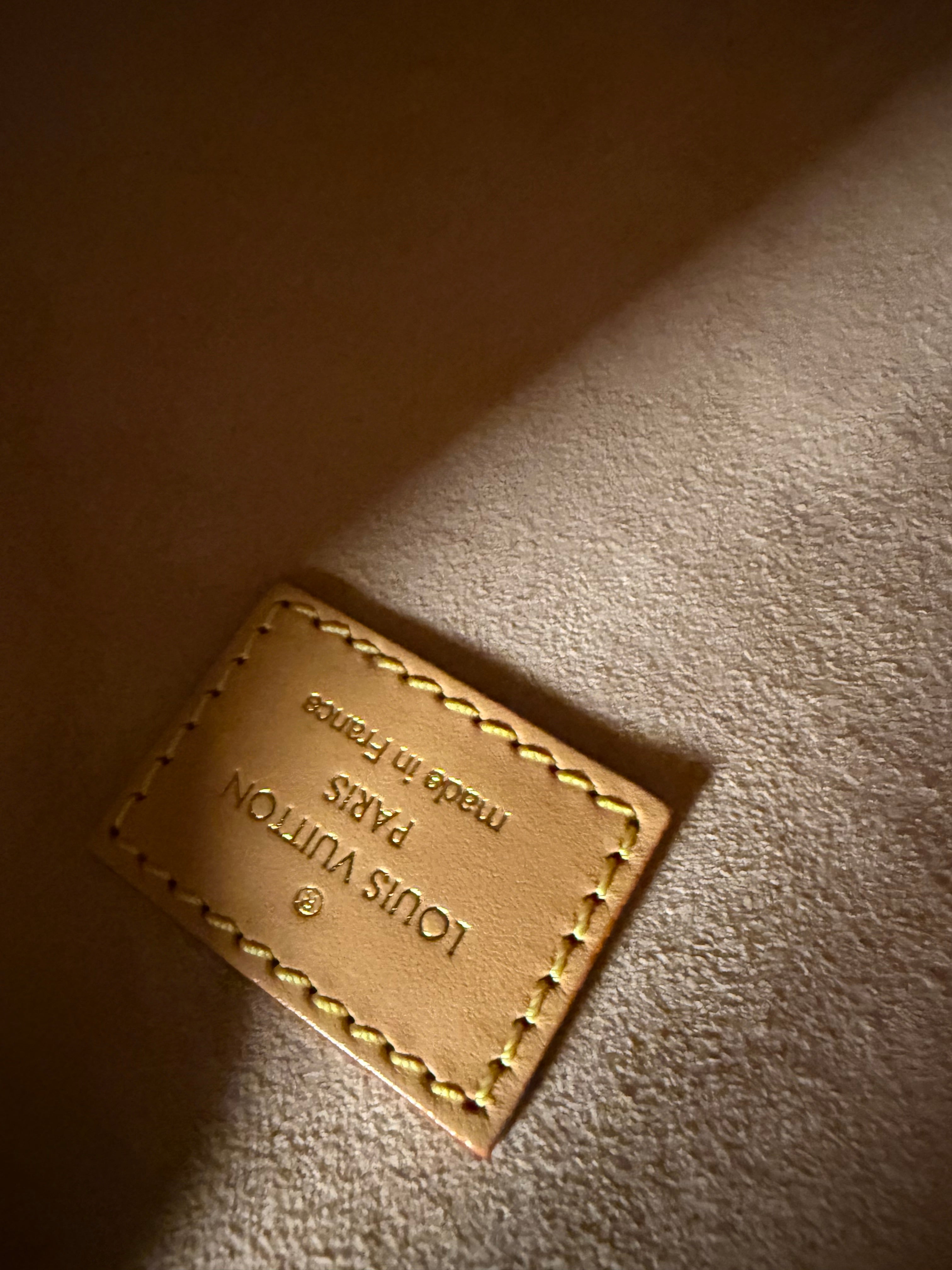 LOUIS VUITTON SIDE TRUNK LIMITED EDITION WHITE CANVAS