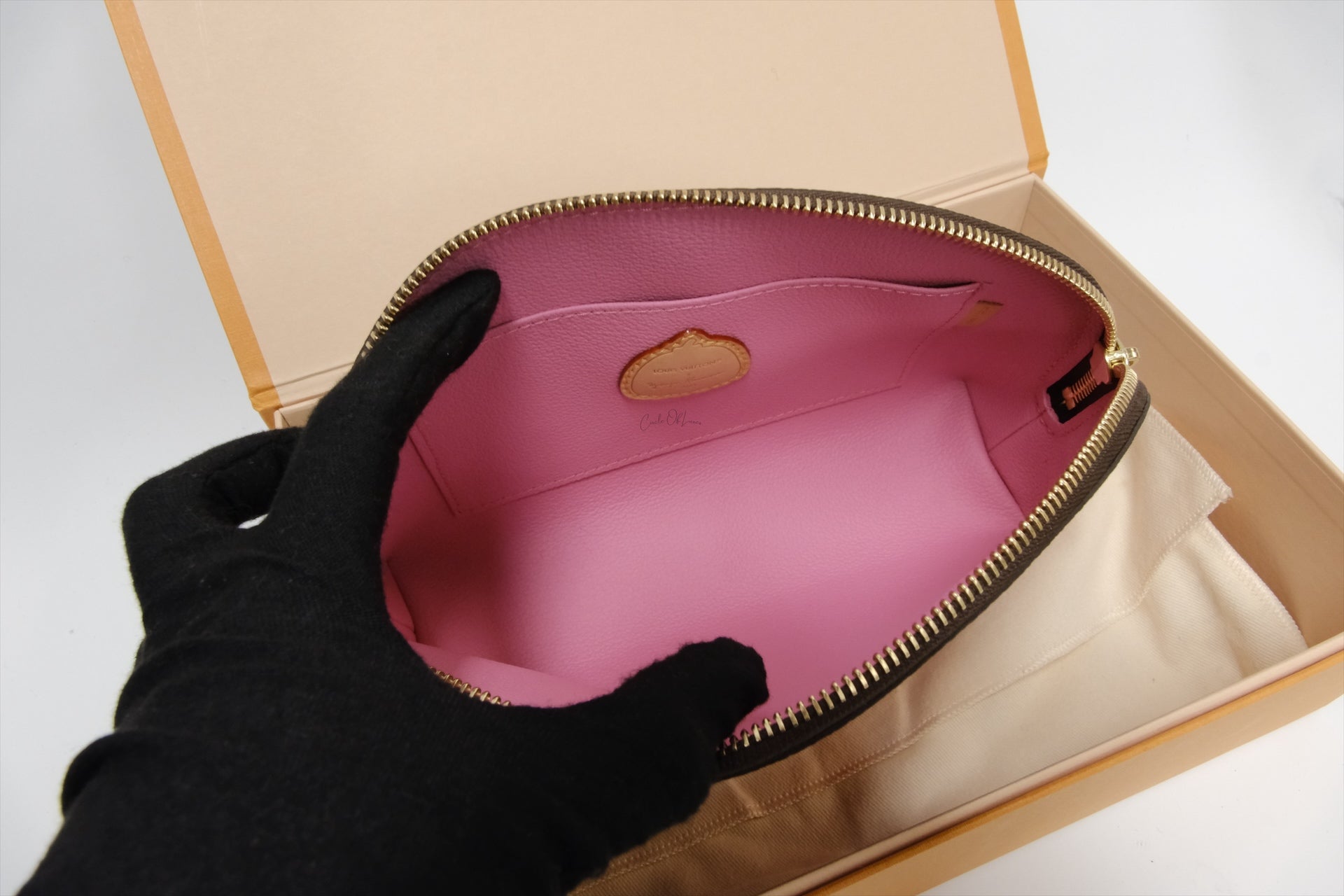 LOUIS VUITTON X YAYOI KUSAMA “PUMKIN” COSMETIC POUCH SIZE GM