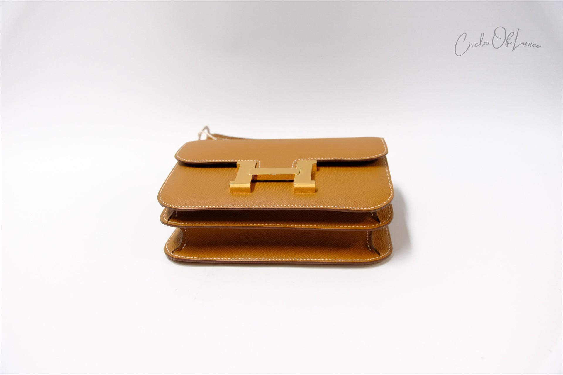 HERMES CONSTANCE MINI GOLD ON GHW