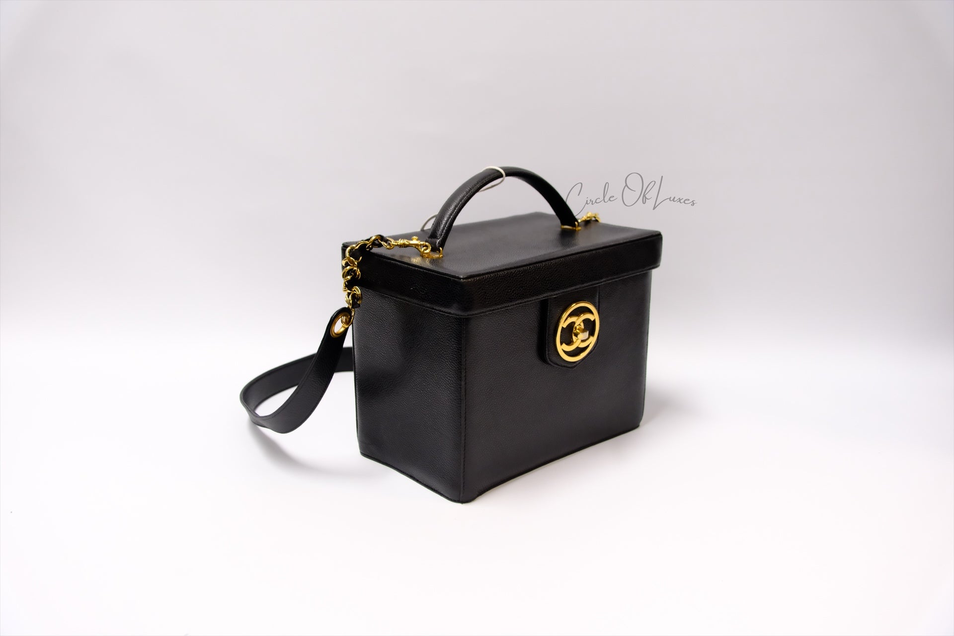 CHANEL VINTAGE VANITY SHOULDER BAG