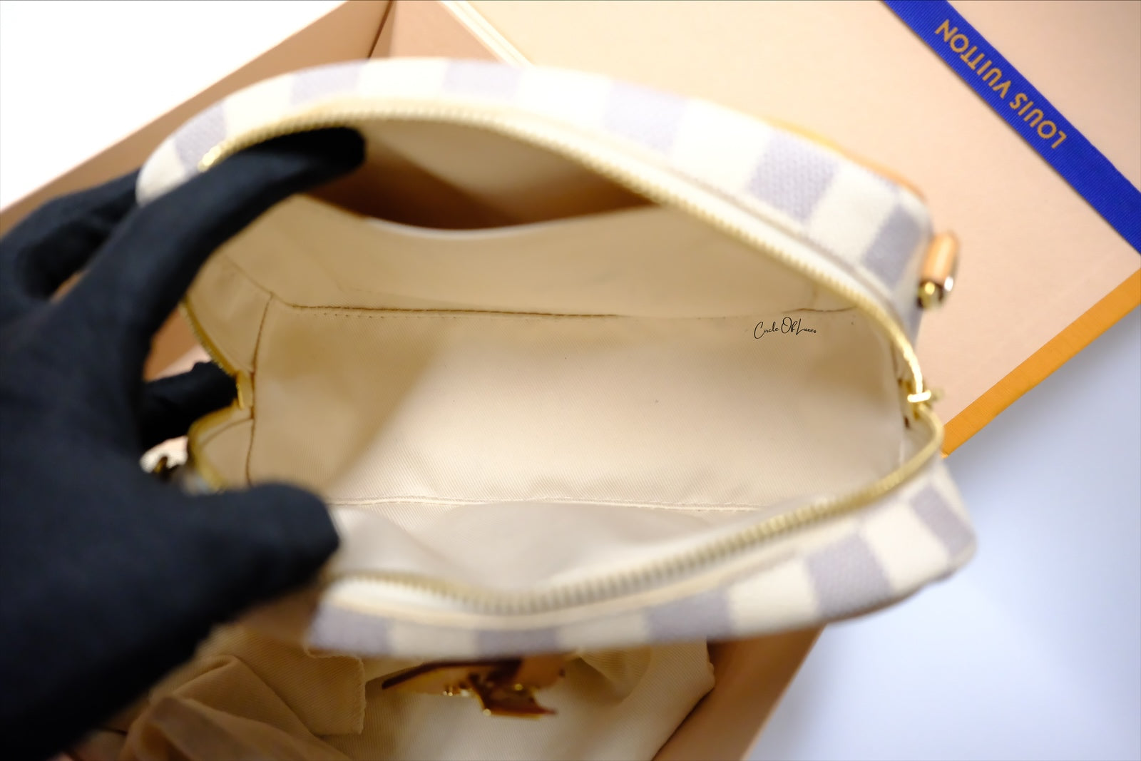 LOUIS VUITTON MINI DEAUVILLE DAMIER AZUR