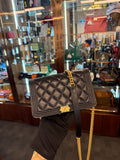 CHANEL WOC BOY BLACK LAMSKIN GHW