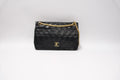 CHANEL BLACK LAMBSKIN MEDIUM FLAP BAG