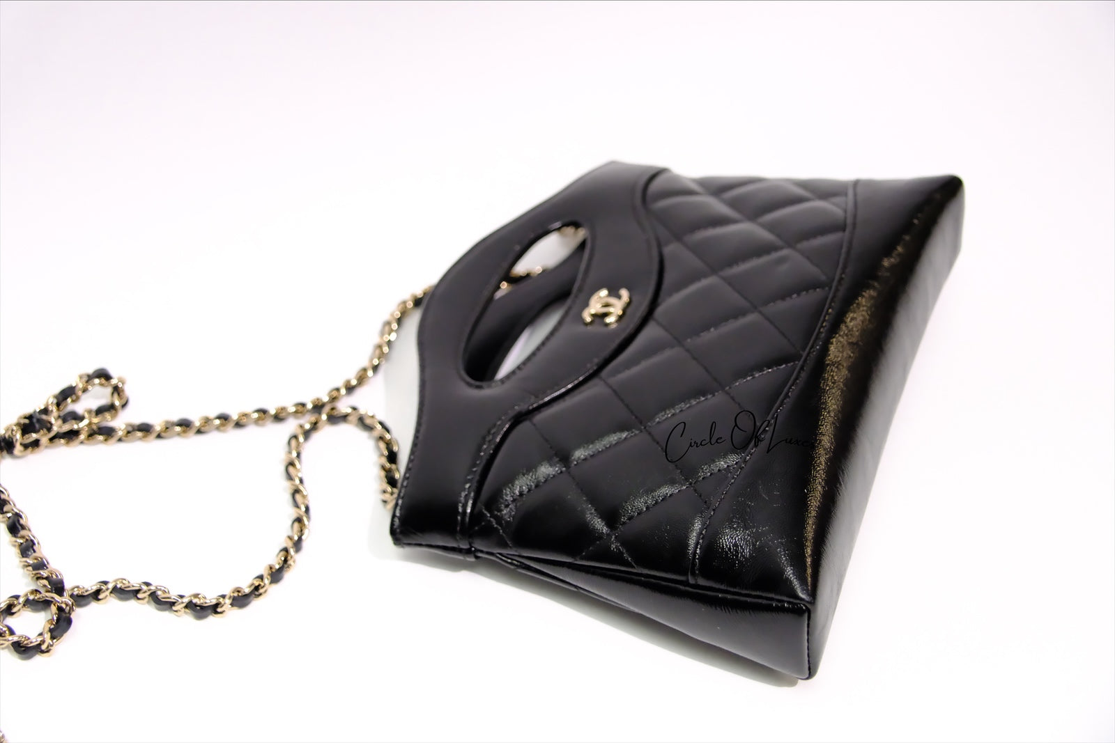 CHANEL 31 MINI BLACK TOTE