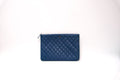 CHANEL LARGE OCASE LAMBSKIN BLUE SHW