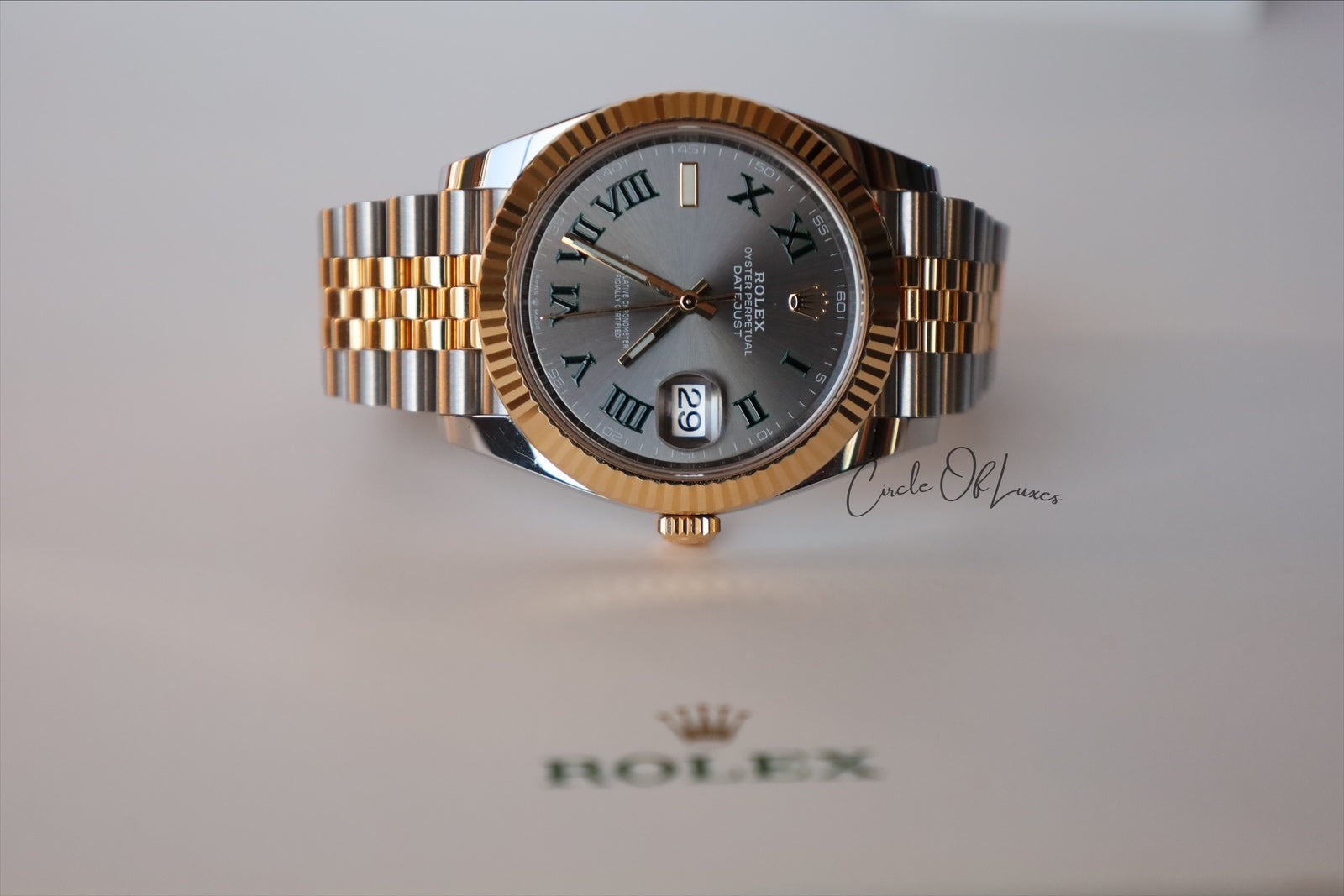 ROLEX WINBLEDON DATEJUST 41MM