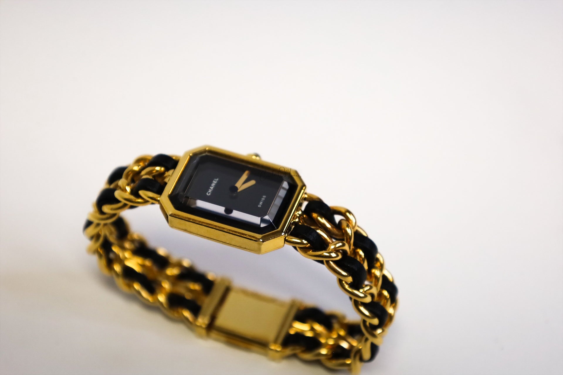 Iconic Chanel Première 24k gold plated Vintage Watch Size L