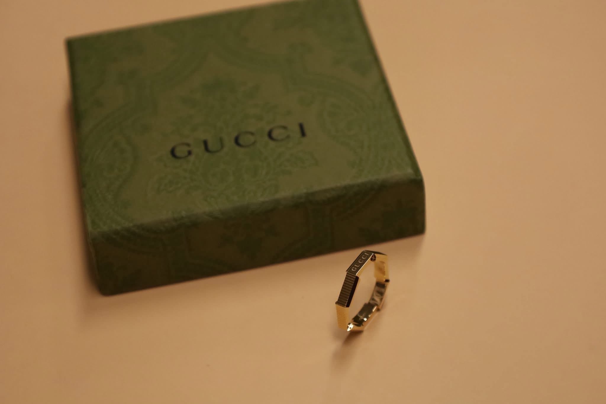 GUCCI 18K RING SIZE 12