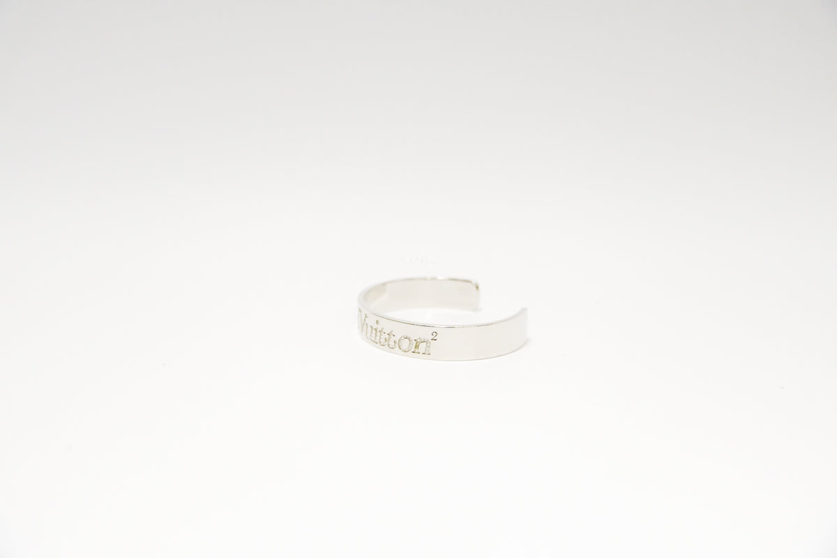 Louis Vuitton x Nigo Squared Strass Bracelet Silver in Silver Metal with Silver tone