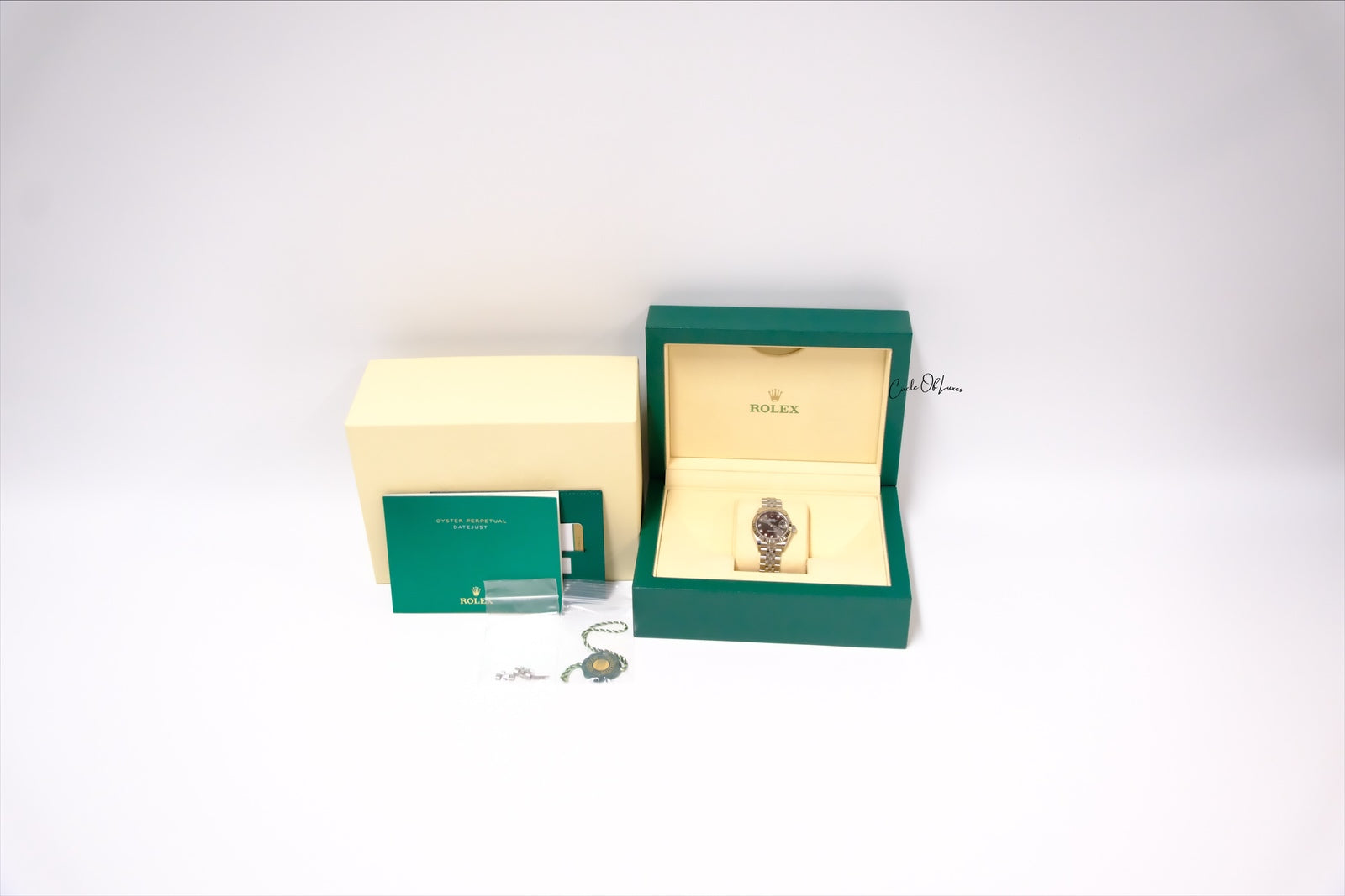 ROLEX 28mm DATE JUST OSYTER STEEL