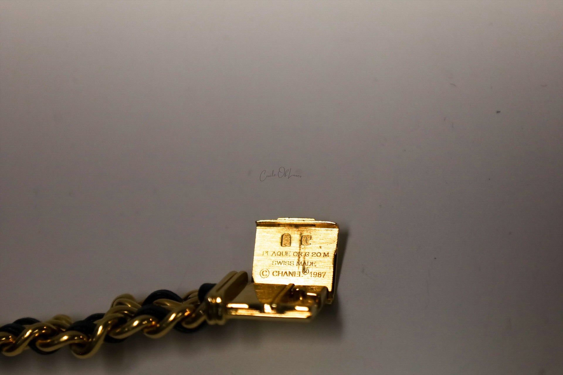 Iconic Chanel Première 24k gold plated Vintage Watch Size L