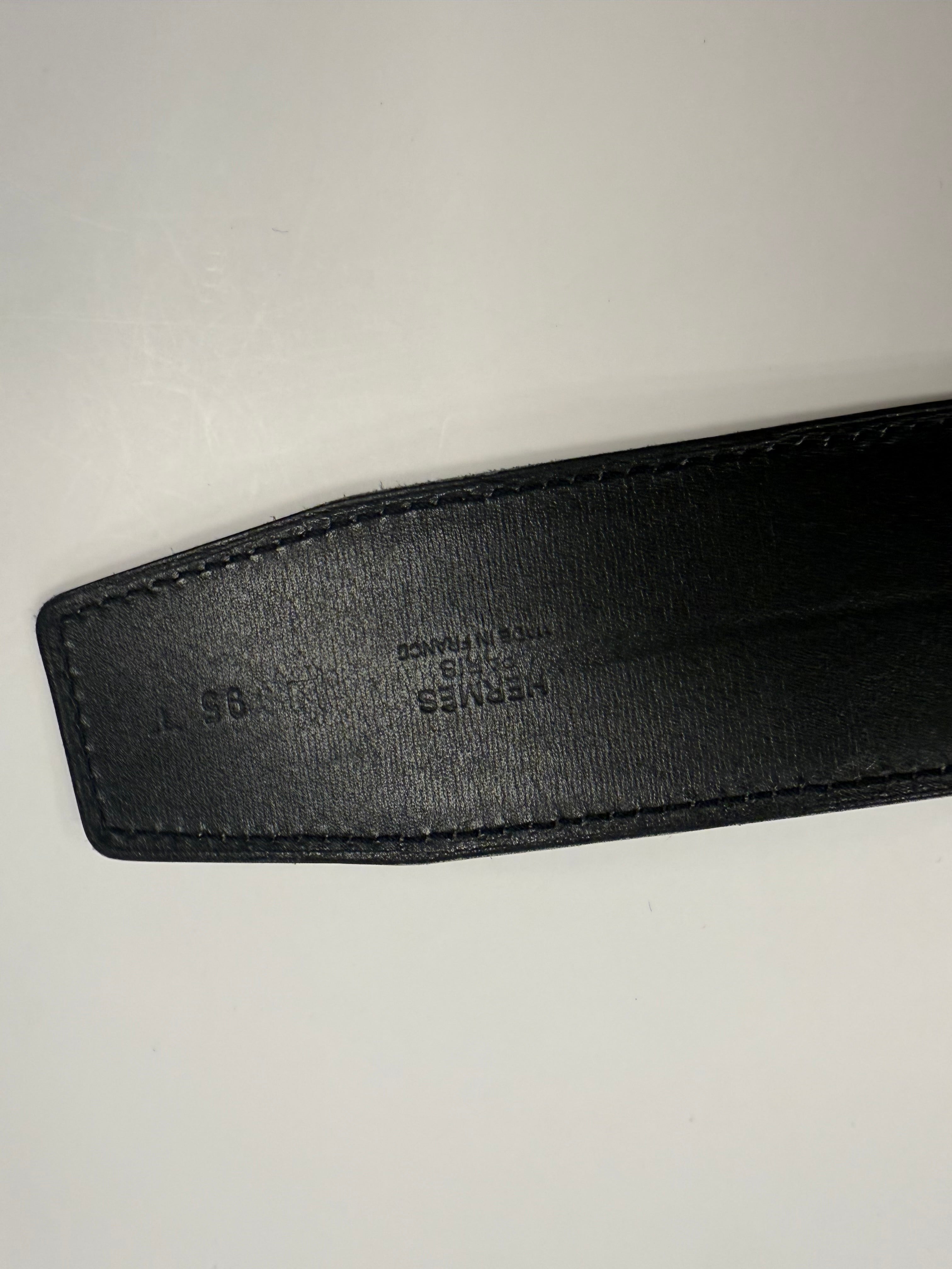 HERMES BELT H D’RANCRE SIZE 95