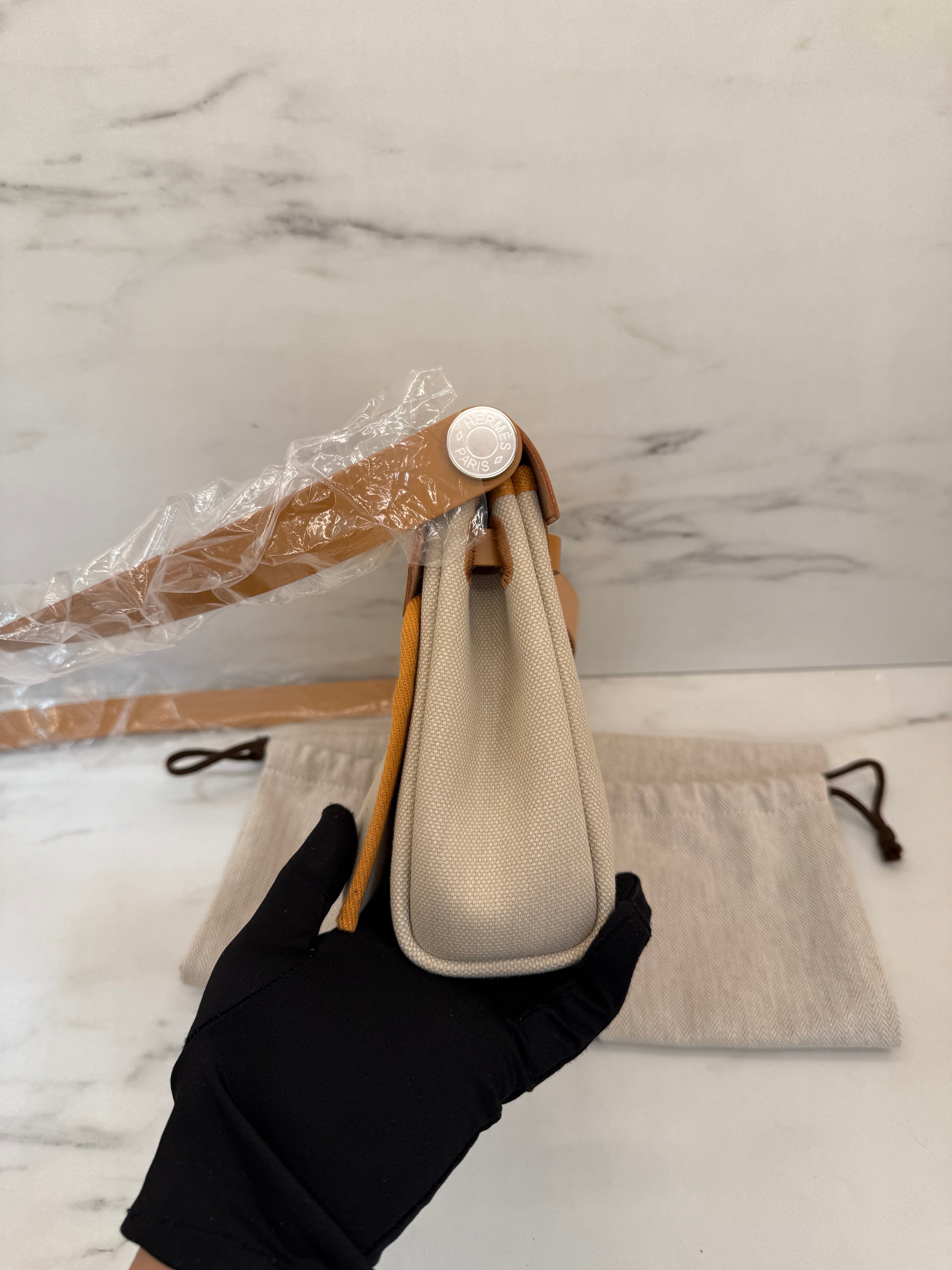 HERMES HERBAG MINI STAMP W