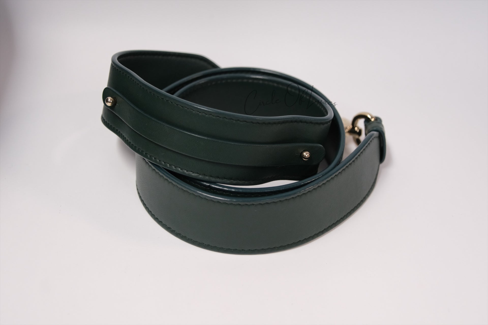 LADY DIOR SMALL DARK GREEN GHW