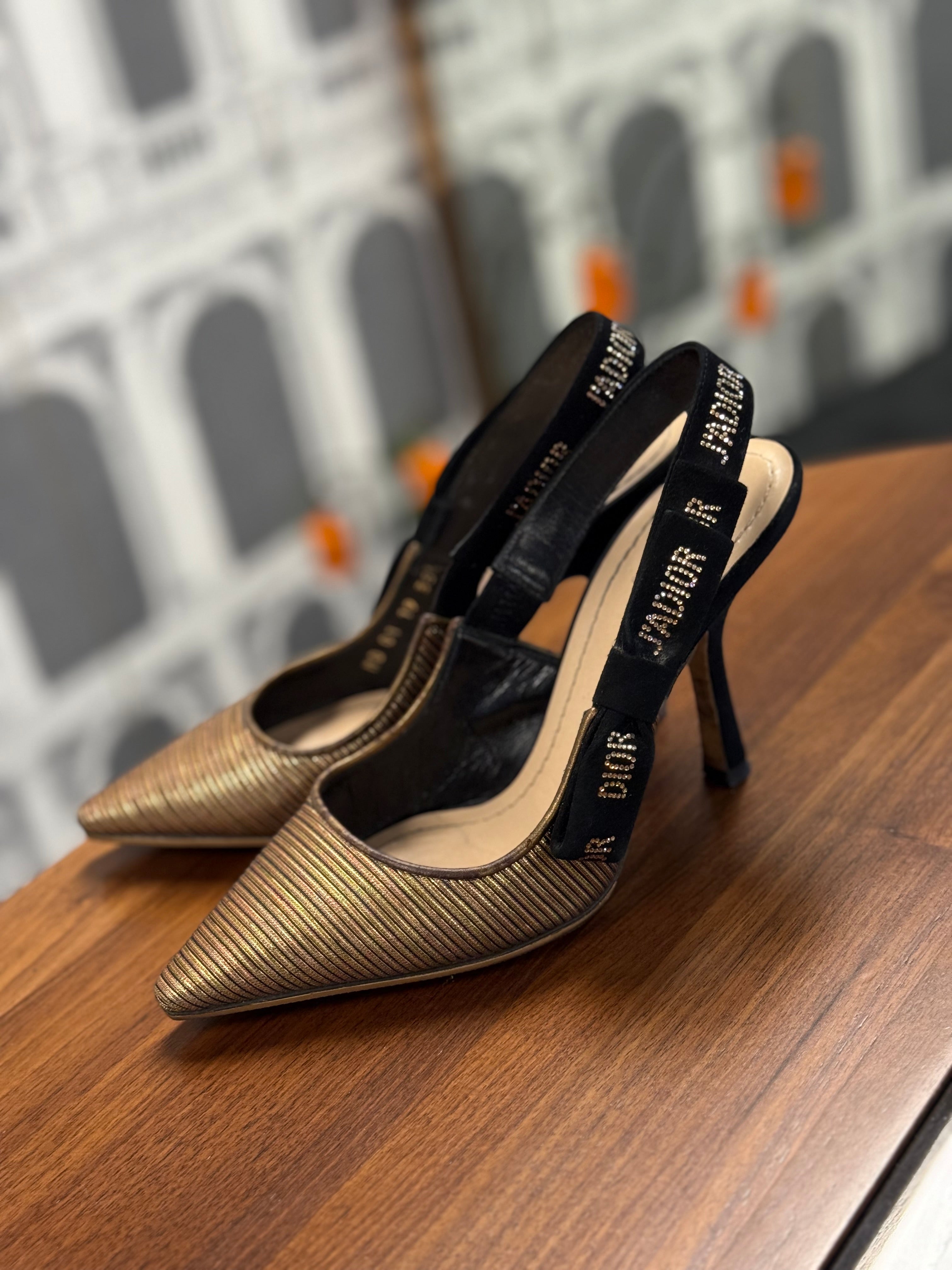 DIOR SLING BACK SHOES SIZE 36