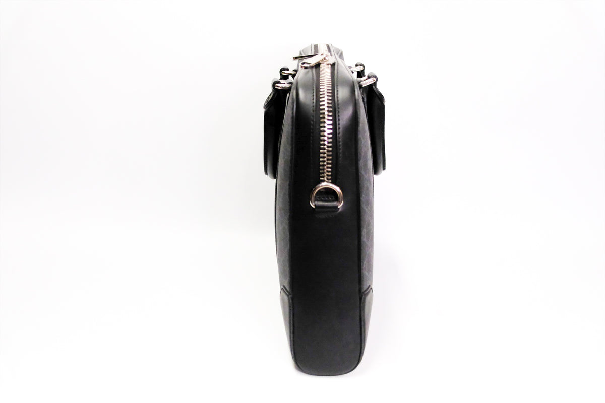 GUCCI SUPREME WEB STRAP BRIEFCASE BAG