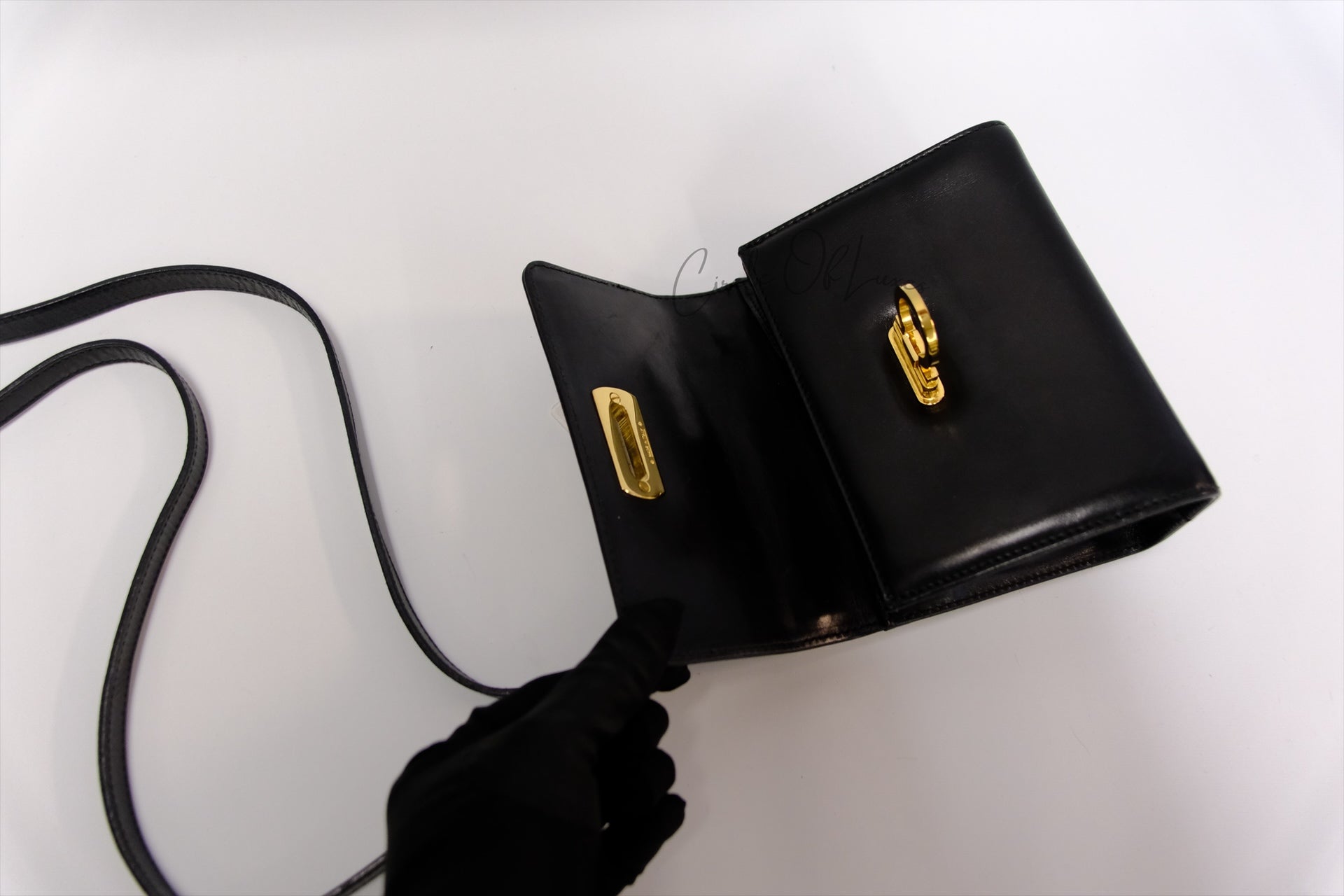 Salvatore Ferragamo Gancini Mini Crossbody Bag