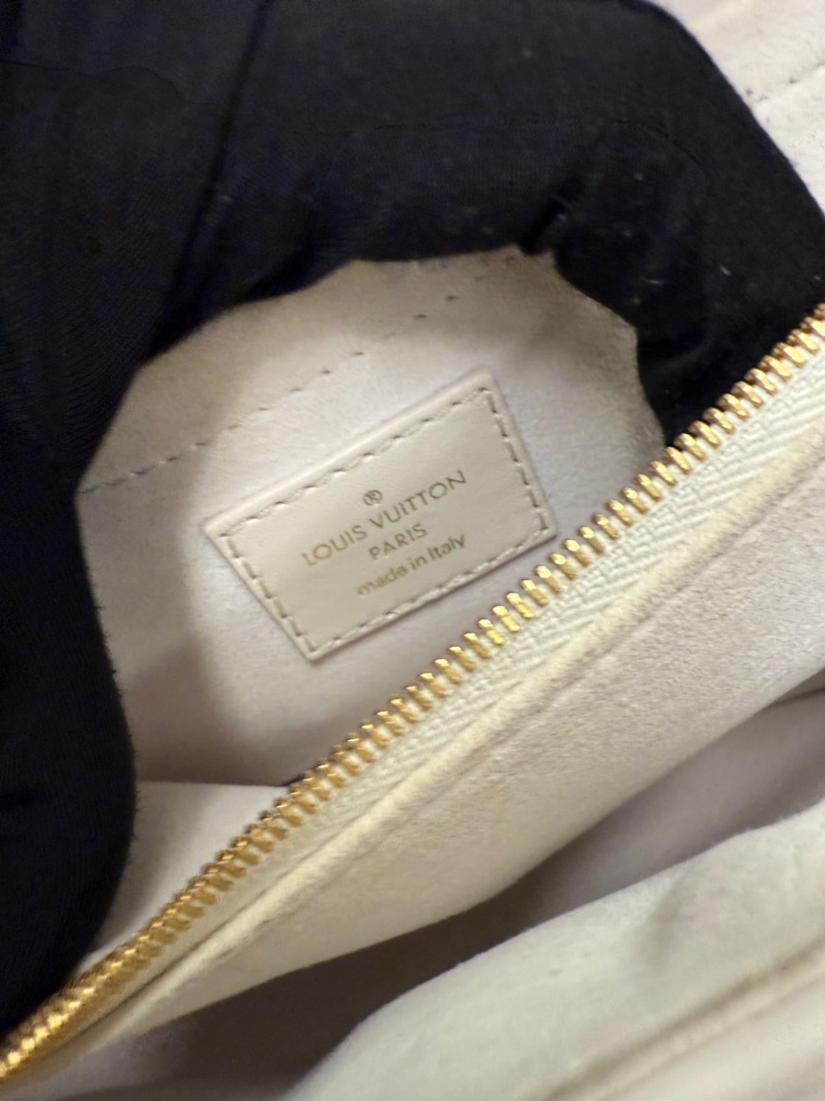 LOUIS VUITTON  NEW WAY MM IVORY CHAIN BAG