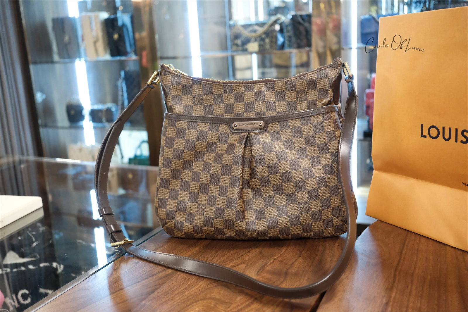 LOUIS VUITTON BLOOMSBURY PM DAMIER EBEN