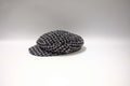 CHANEL TWEED NEWBOY CAP CC LOGO CRYSTAL SIZE M