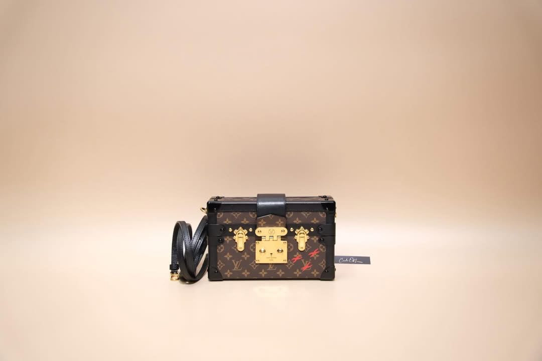 LOUIS VUITTON PETITE MALLE TRUNK MONOGRAM