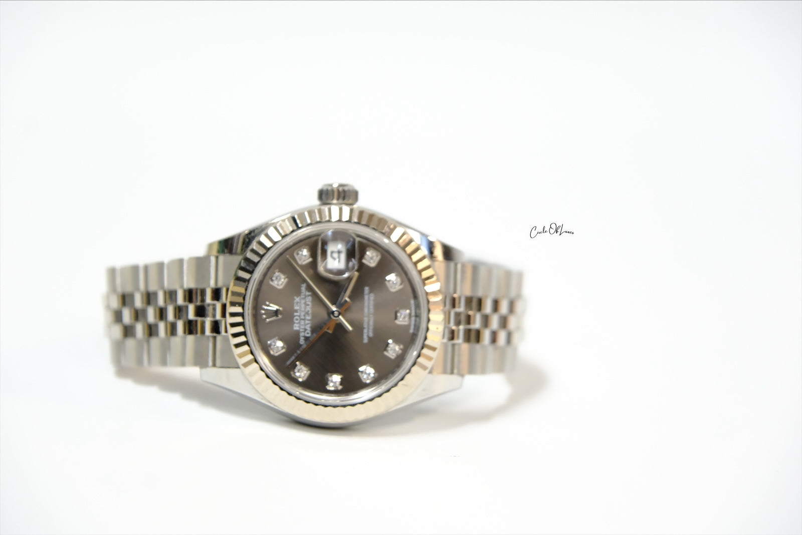 ROLEX 28mm DATE JUST OSYTER STEEL