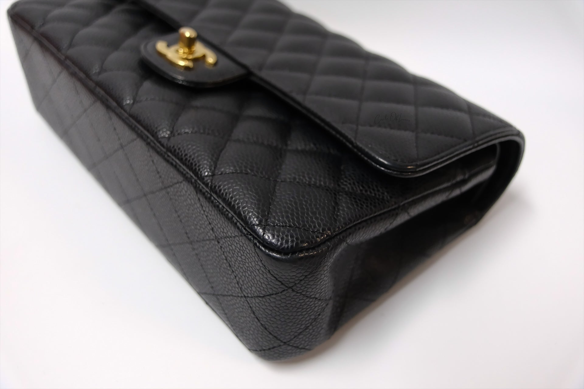 CHANEL CLASSIC BLACK CAVIAR GHW