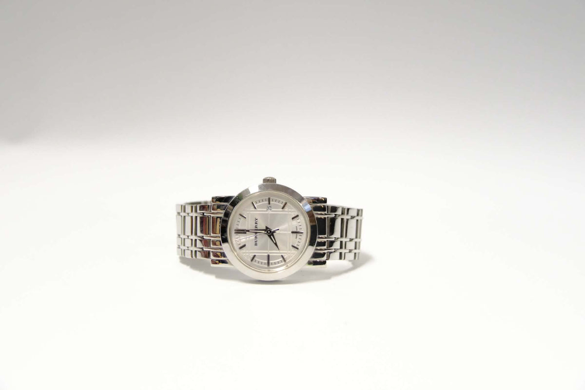 BUBERRY HERITAGE STAINLESS STEEL BU1351 WATCH